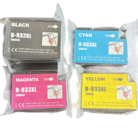 ตลับหมึก 932  933 หมึก932XL933XL ตลับหมึก 932XL 933XL ตลับหมึก เข้ากันได้สำหรับ Pro 6100 6600 6700 7