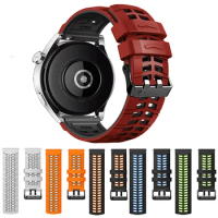 22mm New Silicone Bracelet For Amazfit GTR 4 3Pro 2 2e Silicone Strap Amazfit GTR 47mm Replacement Wristband Smartwatch Bracelet