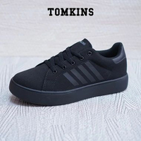 TOMKINS Crayon - Black Sepatu Sekolah Wanita 39