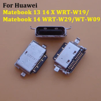 2/5/10pcs Type-c Usb Charging Dock Connector For Huawei Matebook 13 14 X WRT-W19/Matebook14 WRT-W29/WT-W09 Charge Jack Port