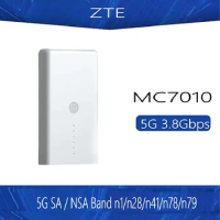NEW ZTE MC7010 5G/4G CPE Wireless Router Mobile Portable Wifi Wireless Network Card Unlimited car Card ZTE 5G Outdoor CPE