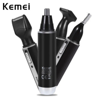 TERLARIS KEMEI 6630/31 ALAT CUKUR / PENCUKUR KUMIS JENGGOT DAN BULU HIDUNG CAS