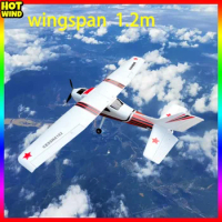 New Cessna 182plus 1.2m Fixed Wing Trainer Trainer Fighter Rc Airplane Remote Control Electric Model Aircraft Toy Gift