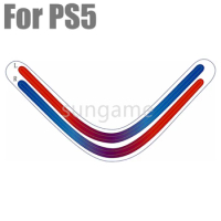 1set For Playstation 5 PS5 Host LED Light Bar Rainbow Gradient Sticker Self Adhesive Decals Game Accessories