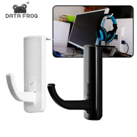 DATA FROG Universal Headphones Stand Wall Mounted Hook PC Display Desktop Holder Headset Hanger Suitable For All Earset