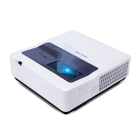 CU400WST High Brightness 3LCD LED Video Outdoor short throw Projector For Building