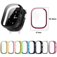 Hard Edge Shell Full Screen Glass Protector Film Frame Case For Xplora X6 Play Kids Smart Watch Protective Cover Accessories