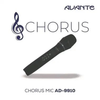 Mic karaoke avante chorus ad-9910 mic wireless avante micriphone karaoke avante-only mic