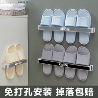 浴室拖鞋架壁掛式室內家用毛巾鞋子收納神器墻壁門后掛架置物架