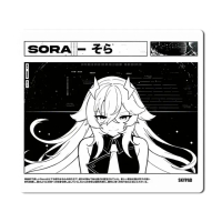 Skypad SORA YUME Glass Gaming Mouse Pad Tempered Upgrade Smooth Frosted Surface Office Desk Mat FPS 