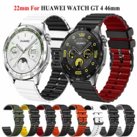 For Huawei Watch GT 4 46mm Watchband 22mm Silicone Strap Bracelet For Huawei Watch 4 GT 2 GT 3 Pro 46mm SE Smartwatch Wristband