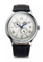 Orient Orient Bambino Black Leather Analog Automatic Watch For Men OR-RA-AK0701S10B
