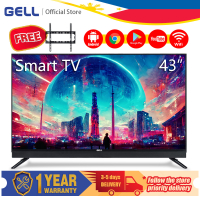 GELL 43 inch led tv sale Flat-screen &amp; smart tv 43 inches on sale Frameless evision Ultra-smart Multi-ports(Free bracket)