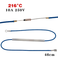 142 ℃ /172 ℃ /185 ℃ /192 ℃ Thermal Fuses Pressure Cookers Rice Cookers Temperature Fuse For Electric