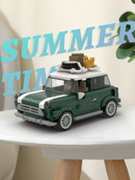 積木八格車mini車爆改汽車模型8-12歲男孩益智拼裝露營車玩具禮物-朵朵雜貨店
