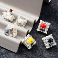 Gateron G Pro 3.0 Axis Mechanical Keyboard Switch Smd Factory Run Black Tea Yellow White Silver Axis Rgb