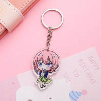 Cartoon Anime Pendant Keychains Holder Car Key Chain Key Ring Mobile Phone Bag Hanging Jewelry The Quintessentia