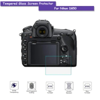 9H Tempered Glass LCD Screen Protector Shield Film for Nikon D850 Camera Accessories