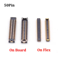 10Pcs 50Pin LCD Display FPC Connector Screen Flex For Huawei P20/Note 10/P10/P10 Plus/Mate 20/Mate10 Pro/Honor Magic 2 On Board