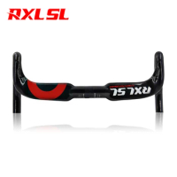 RXL SL Road Bike Drop Handlebar 31.8mm Carbon Racing Bicycle Bar 400/420/440 Internal Routing Aero Handlebar For Road Bike