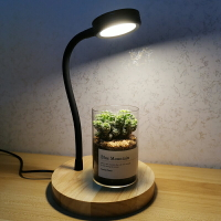 USB植物燈 LED植物燈 補光燈 usb室內書桌台面植物生長燈宿舍微景觀水草苔蘚生態缸補光燈台燈『ZW7096』