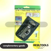 18 in 1 Twin Bike Tool Set Kunci Setel Perkakas Kunci Sepeda Serbaguna Bicycle Tools