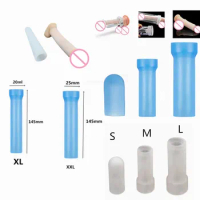 Penis pump Silicone Sleeve Replacement Accessories Penis Extender Sleeves Sex Toys for men