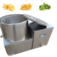 Electric Centrifugal Salads Food Dehydrator Deoiling Dehydration Processing Machine Potato Vegetable Dewatering Machine
