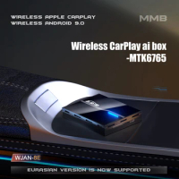 MMB MTK6765 Apple Carplays Dongle HDMI Netflix For Audi A1 A2 A3 A4 A5 A6 A7 A8 Q3 Q5 Q7 C8 Android 9 Carplay Wireless Ai Box