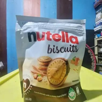 Nutella Biscuit isi 14 pcs (193gr) - Nutella Biskuit Coklat