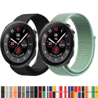 Nylon Loop Strap for OnePlus Watch 2 OPPO Watch X Smartwatch Replacment Bracelet Sport Watchband Correa for OPPO WatchX Band