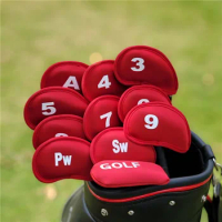10 Pcs Golf Club Head Covers Iron Putter Head Cover Putter Headcover Set Outdoor Sport Golf Accessoires