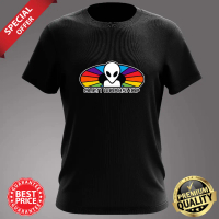 （T-shirt） BAJU RETRO ALIEN WORKSHOP  ROUND NECK T-SHIRT
