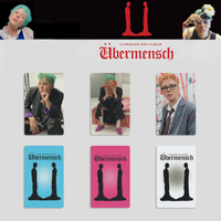 [Cheap Toys] G-dragon Ubermensch Peripheral Small Card   Album Photocard GDRAGON Card   Exhibition C