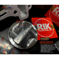 66MM SUZUKI RAIDER 150 FI PITSBIKE CYLINDER BLOCK DOME FORGED PISTON KIT (66MM)