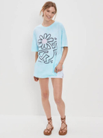 เสื้อผู้หญิง 8837 KEITH HARING LENNON TEE สี หลากสี