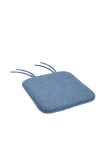 Chairpad Cushion Linen 40X40X4 Cm. 3CHPBLUE Steel Blue