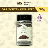 Garlickys Chia Seed Organik Black Biji Chia GL Chia Seed