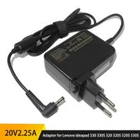 20V 2.25A Ac Adapter for Lenovo ideapad 330 330S 320 320S 520S 530S yoga310 yoga510 Tablet Power Adapter Charger 45W 4.0*1.7mm