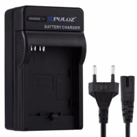 PULUZ EU Plug Battery Charger with Cable for Canon NB-5L, SX210 IS, SX220 HS, SX230 HS, S100V, SD700, IXUS 90 IS Battery