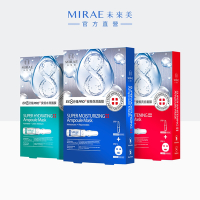 【MIRAE未來美】EX8分鐘PRO安瓶面膜(3片/盒)