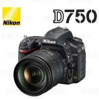 New Nikon D750 DSLR Camera Body with Nikon AF-S NIKKOR 24-120mm f/4G ED VR Lens