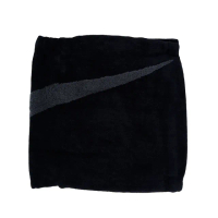 【NIKE 耐吉】運動黑灰色 純棉 浴巾 海邊 游泳 戲水 慢跑 毛巾 N100192904-6LG