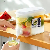 Jug Kettle Teapot Large Plastic Cool With Refrigerator Water Ice Capacity Home Tap Drink Iced Dispenser Fruit Bucket Juice