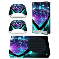 Science Design For Xbox Series S Skin Sticker Cover For Xbox series s Console and 2 Controllers