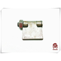 1/2" x 2" x 短 黑鐵厚紐 後紐 後扭 後鈕 后鈕 厚鈕 轉軸 門片 旋轉片 門軸 [天掌五金]