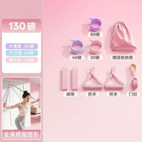 拉力繩開肩美背門上阻力帶家用瑜伽多功能彈力帶拉力器健身訓練器