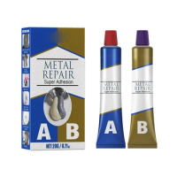 AB Glue Metal Repair Agent Cast Iron Extra Strong Glue High Strength Repairing Adhesive Heat Resistance for Cold Weld Industrial