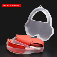 Transparent Storage Bag for AirPods Max Protective Case Wireless Headphone Cover Case Travel Headset Storage Bag