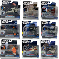 Star Wars Micro Galaxy Squadron Serie T-70 X-Wing Tie Fighter A Wing Obi Wang Jedi Interceptor Class
